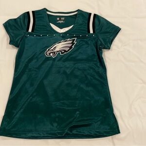 Philadelphia Eagles woman’s jersey with sparkles